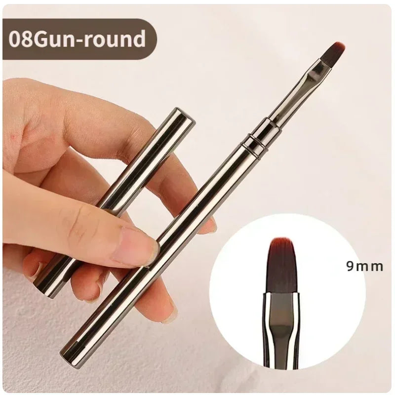 Nail Glue Phototherapy Pen UV Gel Brush Pen Acrylic Nail Art Painting Drawing Liner Brush Manicure Professionnel Brushes Tool Lootquake LLC