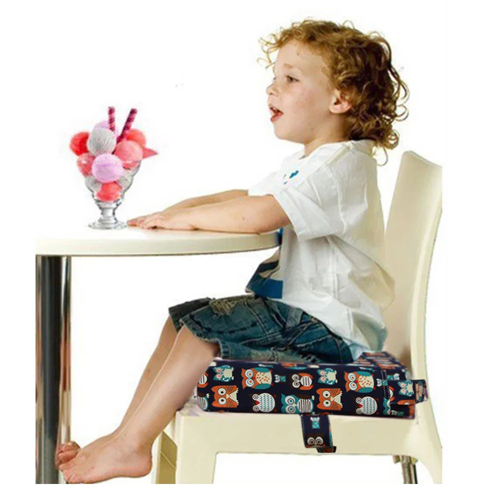 Baby Dining Chair Booster Cushion Removable Kids Highchair Seat Pad Star Chair Heightening Cushion Child Chair Waterproof Seat Lootquake LLC
