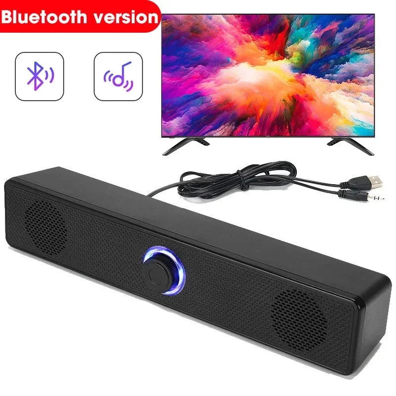 Computer Desktop High-quality Bluetooth Wired Dual-purpose High-volume Microphone Two-in-one Speaker Home Surround Audio System Lootquake LLC