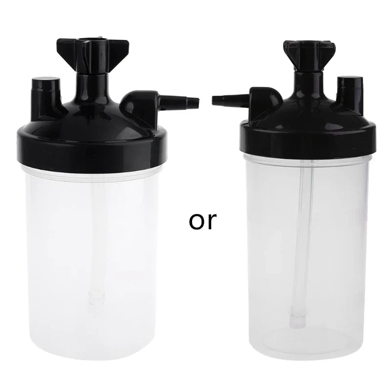Professional  Humidifier Bubbler Bottle - Humidity for OXYGEN Therapy Height 16cm  6.3" Bottle Mouth 7cm  2.76" KXRE Lootquake LLC
