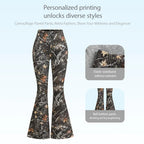 Women's High Waist Yoga Flare Pants THRIXINE