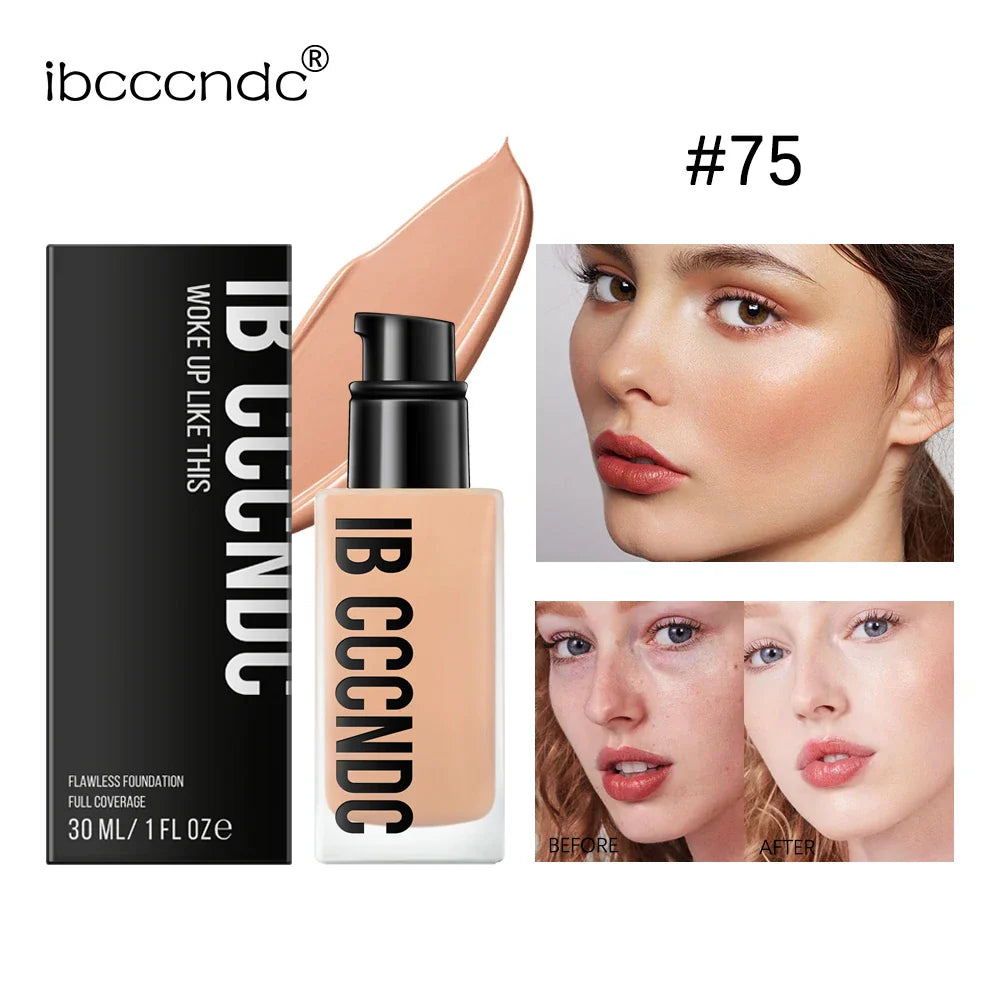 High Coverage Foundation Foundation Face Cream Cosmetic Foundations Makeup Waterproof Mist Korean Makeup Base Make Up Cc Bb Full Lootquake LLC