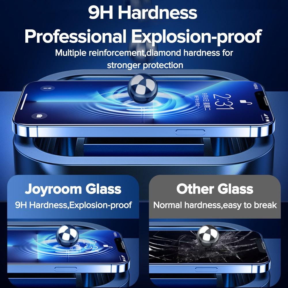 2PCS 9H Tempered Glass For iPhone 13 Pro Max 12 11 X XR XS 7 8 8P Max Full Cover Ultra-HD Screen Protector for iPhone 13 Tempered Glass Film with Auto Alignment Tool Easy Installation 99% HD Clear 9H Hardness Bubble Free Screen Protector For iPhone Stevvex