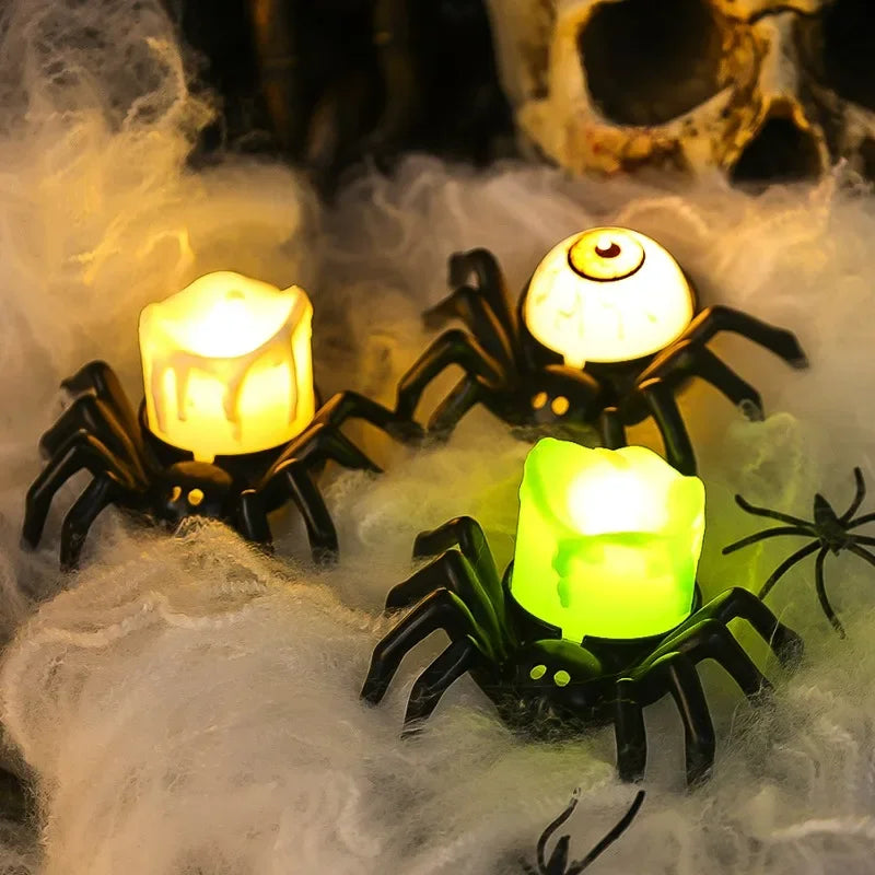 Halloween Decoration Party Accessories Decorations for Events Scream Festa Spider Web Black Outdoor Props Haunted House Spider Lootquake LLC