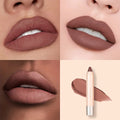 Long Lasting Hydrating Lipstick - Natural Look, Creamy Texture, All Skin Types Compatible, High Pigment Range with Brown, Moistu Lootquake LLC