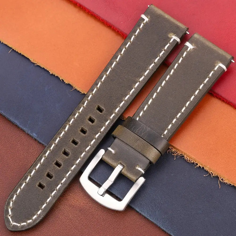 Ticwatch Genuine Leather Band - Elegant Minimalist Design - SJB-DIAMOND ELITES