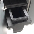 Large Capacity Waste Bins Food Waste Trash Can Kitchen Recycle Dustbin Built-in Cleaning Litter Bins Garbage Disposal Tools Lootquake LLC