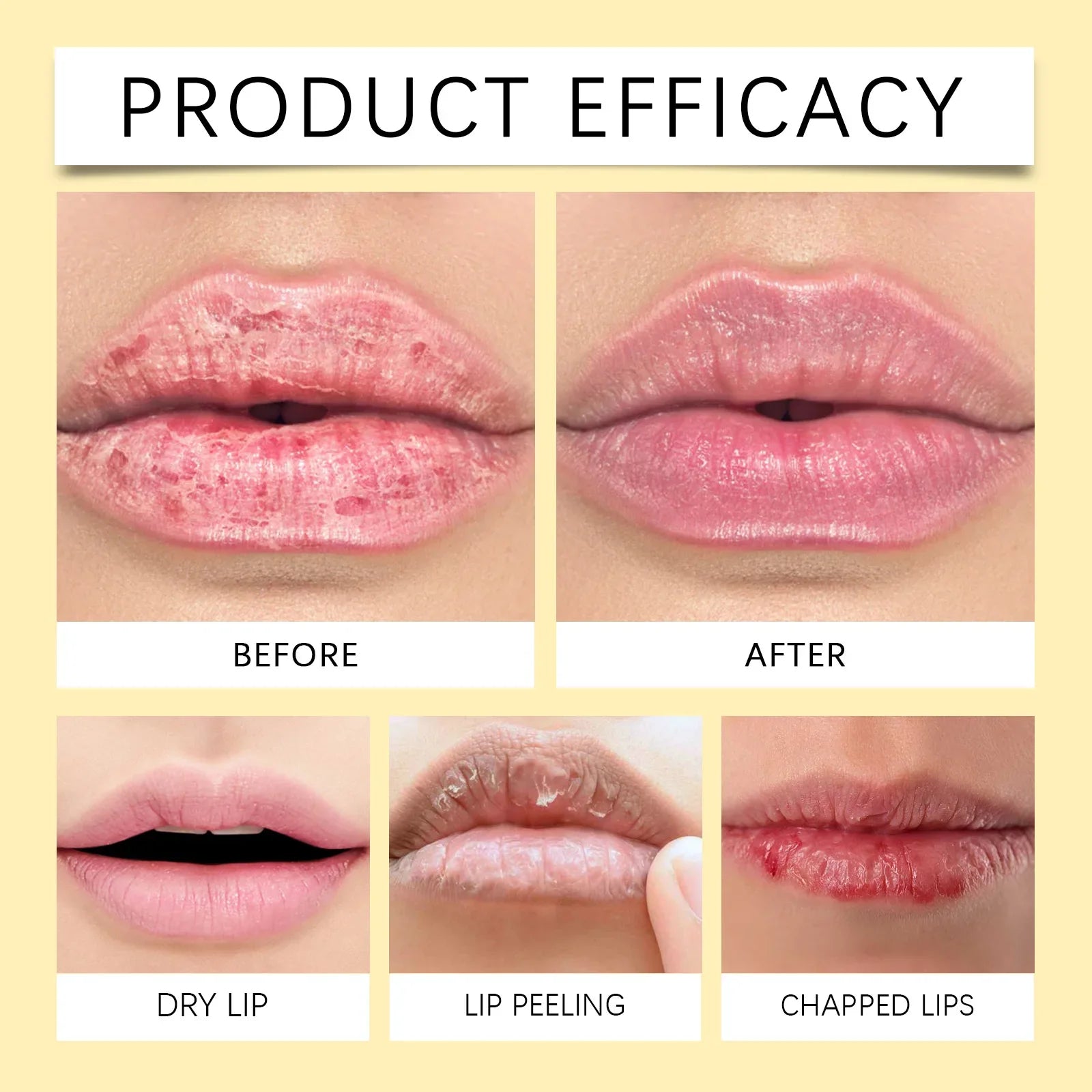 Vitamin C Remove Dark Lip Balm Lighten Melanin Lip Mask Exfoliating Fade Lip Lines Dead Skin Moisturize Brighten Repair Lip Care Lootquake LLC