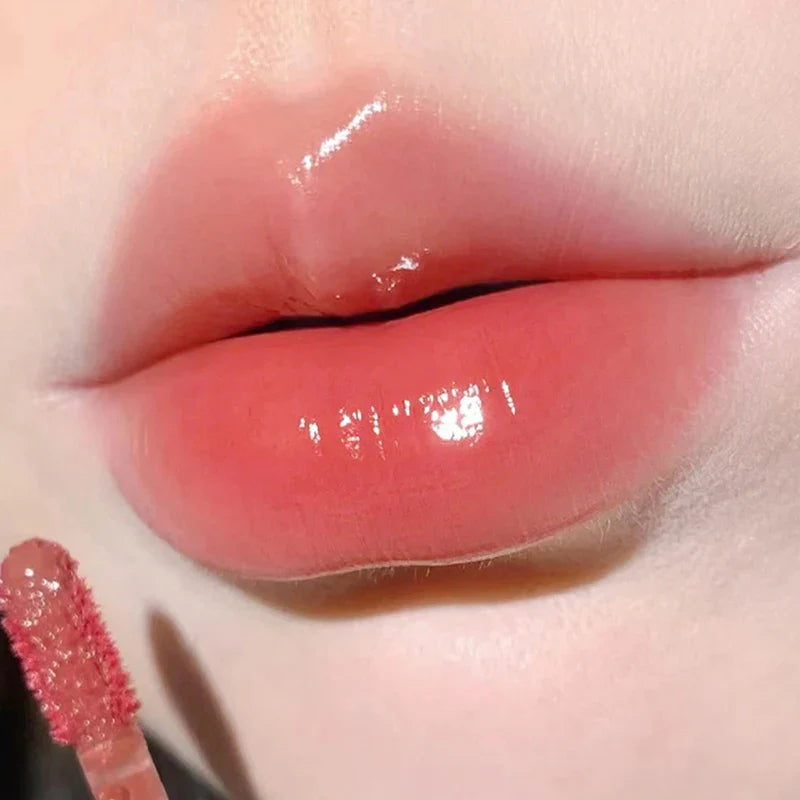 HERORANGE Light Glass-Like Lip Lacquer - Mirror Shine, Hydrating Formula; Smudge-Proof, Long-Wear, and Skin-Brightening Lootquake LLC