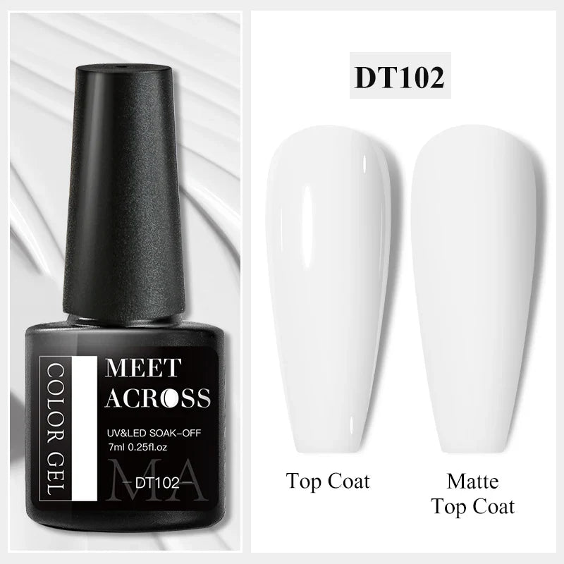 7ml Milky Jelly White Gel Nail Polish Natural Luster Long Lasting Nail Art All for Home DIY Manicure Soak Off UV LED Gel Vernis Lootquake LLC