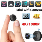 New 4K HD Mini Wireless Camera Portable Cam Night Vision Camcorder WiFi Remote Monitor Video Voice Recorder Security Camera