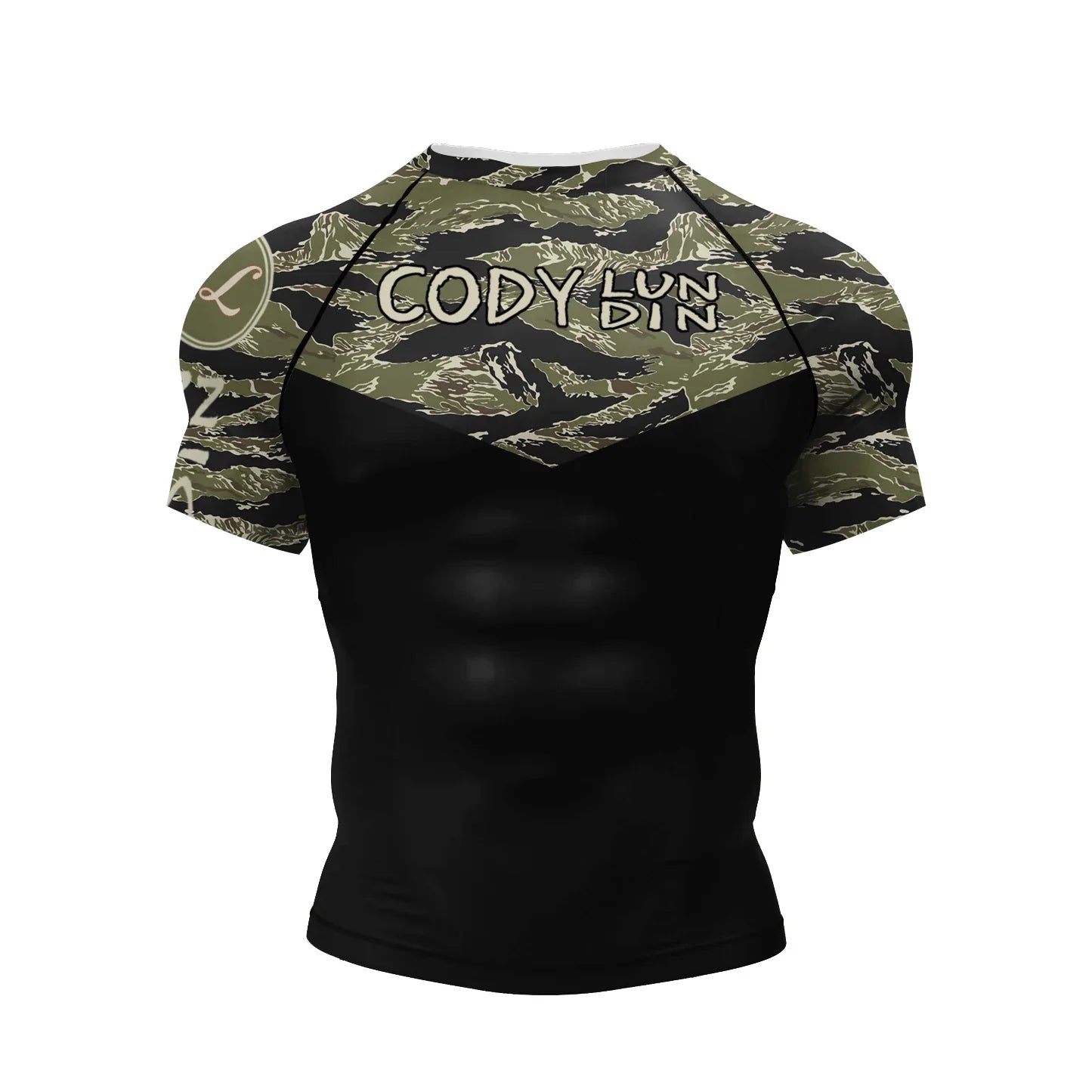 Men's Compression Short Sleeve Athletic T-Shirts - SJB-DIAMOND ELITES