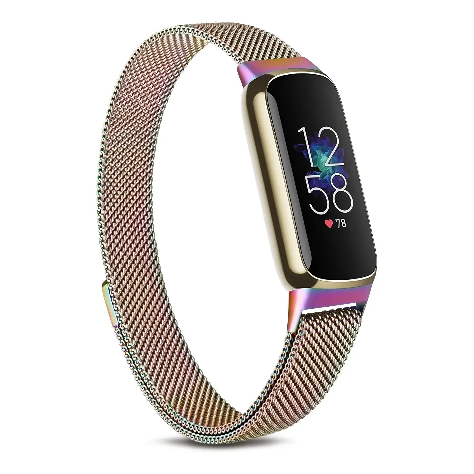 Fitbit Luxe Steel Magnetic Band - Elegant Mesh Design - SJB-DIAMOND ELITES