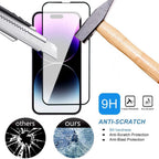 20000D Full Tempered Glass For iPhone 14 13 12 11 Pro Max mini Screen Protector iPhone X XR XS Max 7 8 Plus SE Glass Film 9H Hardness HD Screen Protector For iPhone Stevvex