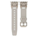Apple Watch Silicone Metal Band - Premium Durable Strap - SJB-DIAMOND ELITES