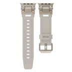 Apple Watch Silicone Metal Band - Premium Durable Strap - SJB-DIAMOND ELITES