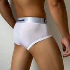 Men Boxer Shorts Underpants  Ice Silk Ultra-thin Underwear Athletic Fitness Breathable Boxershorts Trunks Workout Wear Plus Size