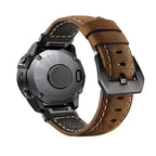 Garmin Leather Band - Soft, Comfortable, QuickFit Design - SJB-DIAMOND ELITES