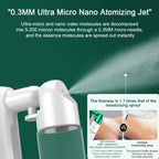 New 80ml Oxygen Injection Instrument Water Replenishing Spray Household Hand-held Face Cold Spray Humidifier Beauty Health Lootquake LLC