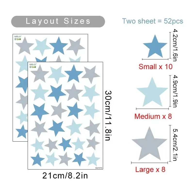 Cartoon Teddy Bear Tent Stars Wall Stickers for Kids Room Nursery Baby Room Decoration Wall Decals Room Interior