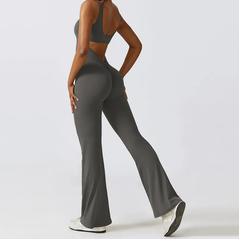 Women Training Workout Bodysuit THRIXINE