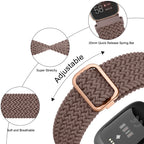 Elastic Nylon Fitbit Versa & Sense Bands