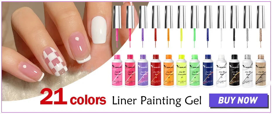 VENALISA 7.5ml Quick Construction Gel Semi Transparent Jelly Color Nail Gel Polish Strengthener Soak Off UV LED Nude Pink Gel Lootquake LLC