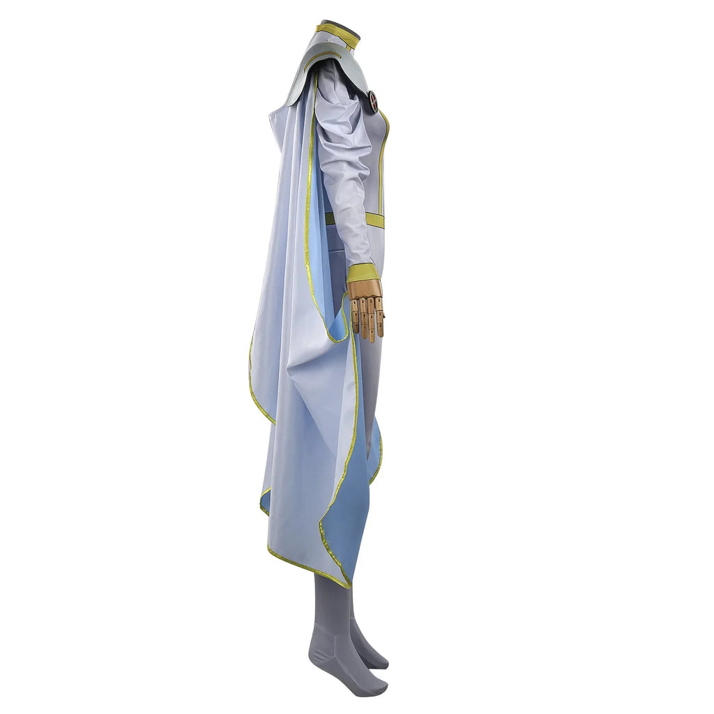 Halloween Storm Cosplay Bodysuit And Cloak Jumpsuit Supe Weather Witch Ororo Munroe Costumes Carnival Anime Hero Jumpsuits X mne