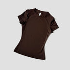 FlexiFit Seamless Yoga Tee for Active Women THRIXINE