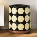 Trash Can Double Layer Large Trash Bin Living Room Modern Wastebasket Bedroom Kitchen Litter Bins Retro Garbage Bin Cleaning Lootquake LLC