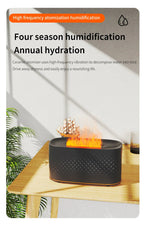 Colorful Simulation Flame Aroma Diffuser Home Hotel Desktop USB Air Humidifier Lootquake LLC