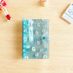 A5 A6 A7 Fresh Green Yellow Pink Daisy Loose Leaf Binder Cover Journal Sketchbook Accessories Diary Office Supplies Lootquake LLC