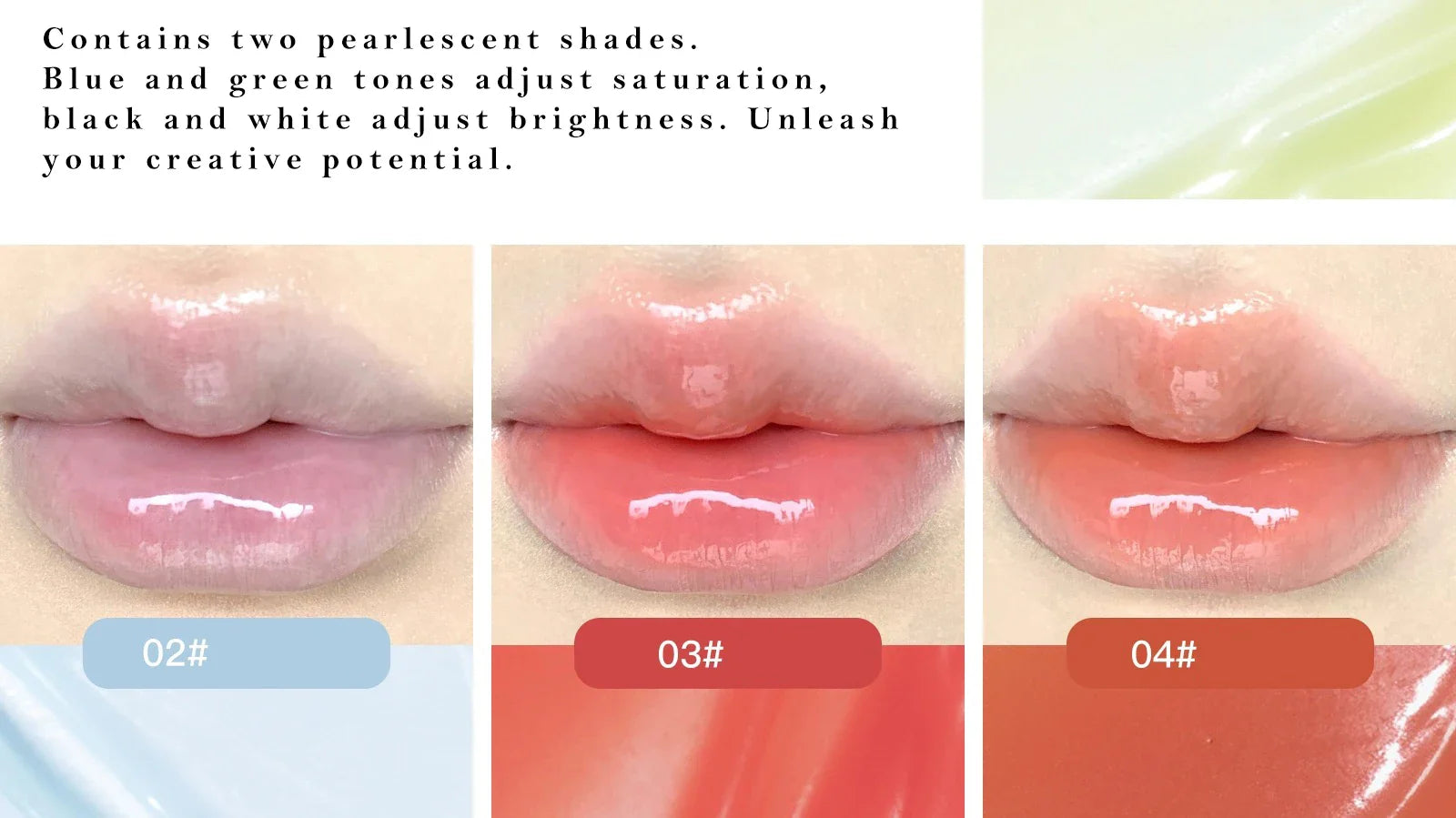 FLORTTE 10-Color Lip Palette Lip Gloss and Lipstick Glossy Moisturizing Pigmented Multifunctional Easy to Apply Lootquake LLC