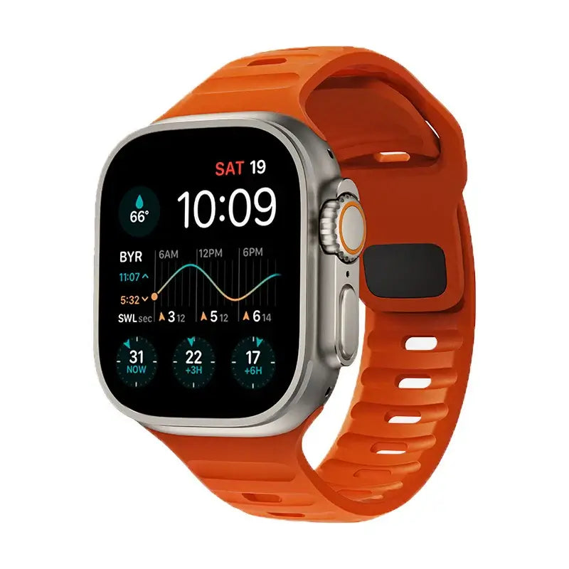 Apple Watch Silicone Band - Soft, Durable, Stylish Design - SJB-DIAMOND ELITES