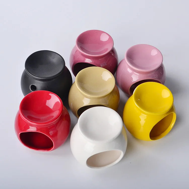 Essential Oil Burners Wax Melt Warmer Aromatherapies Aromas Diffuser Furnaces Ceramics Tealight Holder Decors Lootquake LLC