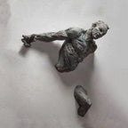 Home Decor Wall Art Wall Man Sculpture Statue Living Room Wall Decoration Resin Handicraft Pendant Home Accessories