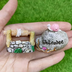 A Miniature Wonderland Well Statue - Handmade Resin Collection Micro Landscape Decoration Lootquake LLC