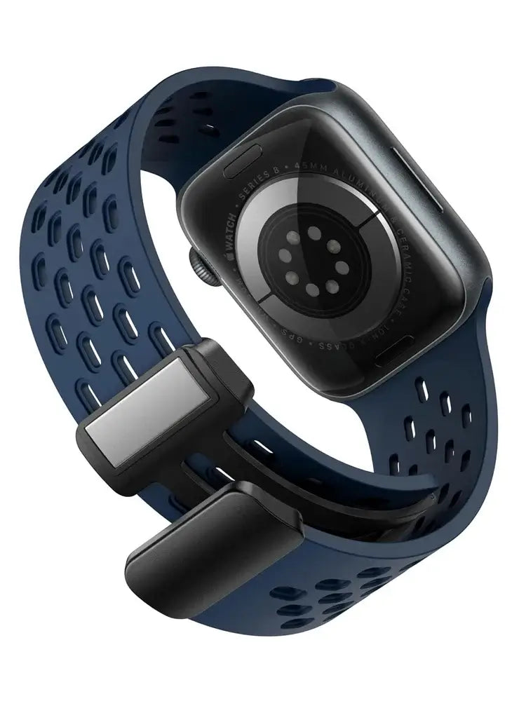 Apple Watch Silicone Strap - Breathable Comfortable Band - SJB-DIAMOND ELITES