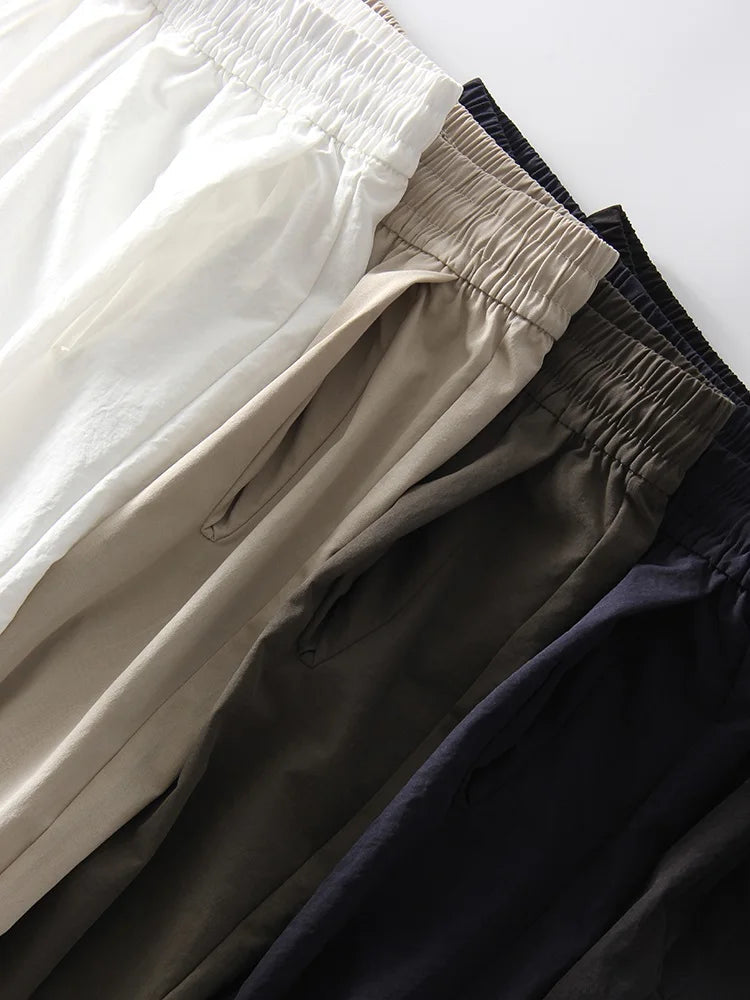 ChicEase High Waist Wide Leg Joggers THRIXINE