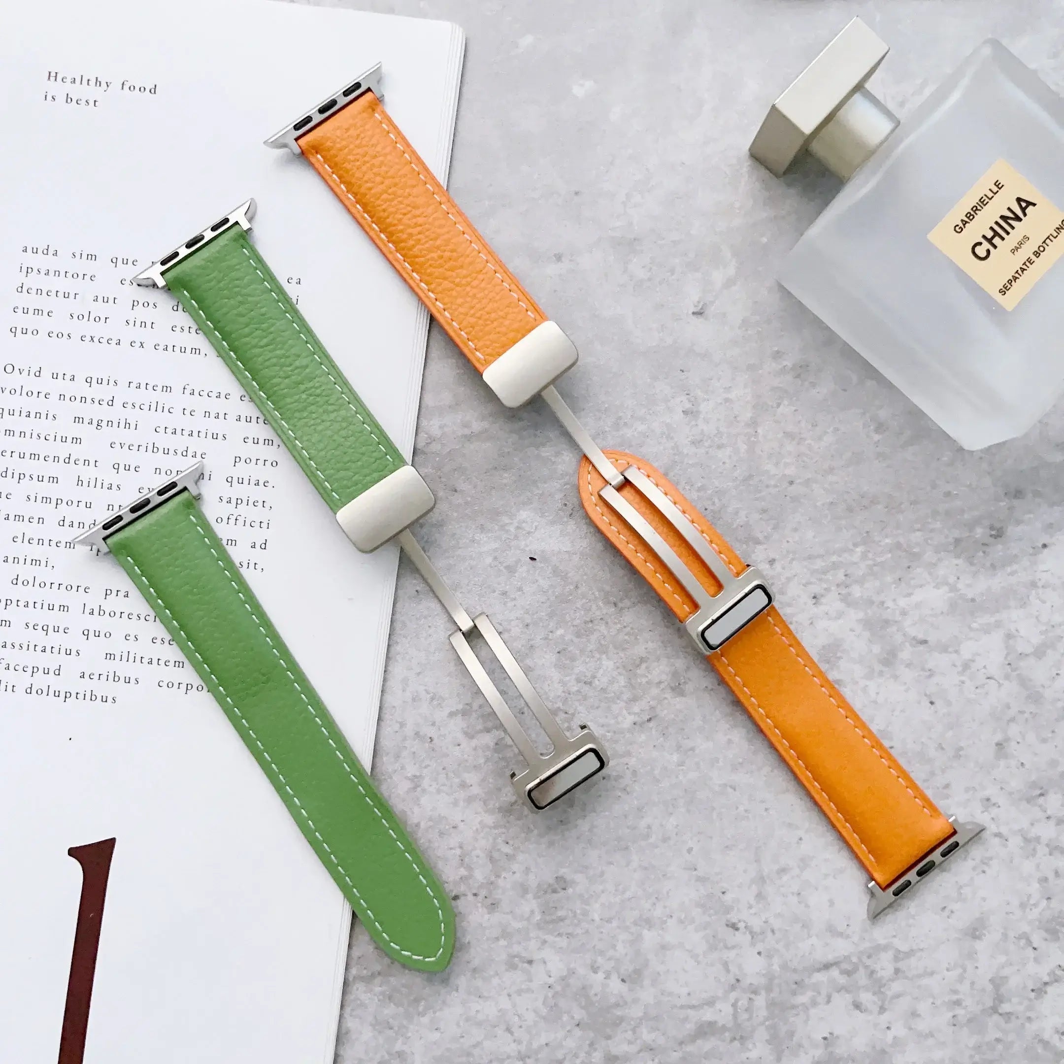 Apple Watch Leather Band - Premium Stylish Strap with Buckle BandsCo Straps