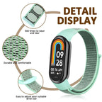 Nylon Loop for xiaomi Mi Band 9 8 Strap NFC SmartWatch Wristband Correa Replacement sport pulsera for Miband 7 6 5 4 3 Bracelet Lootquake LLC