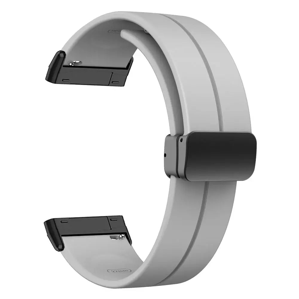 Fitbit Versa & Sense Silicone Strap With Magnetic Clasp - SJB-DIAMOND ELITES