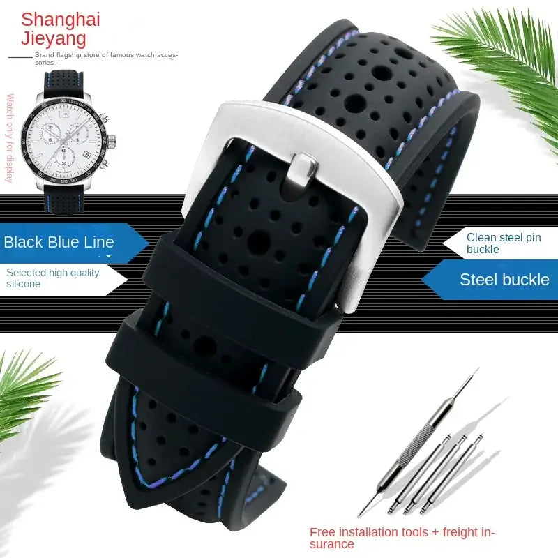 Ticwatch Silicone Band - Breathable, Comfortable, Versatile - SJB-DIAMOND ELITES