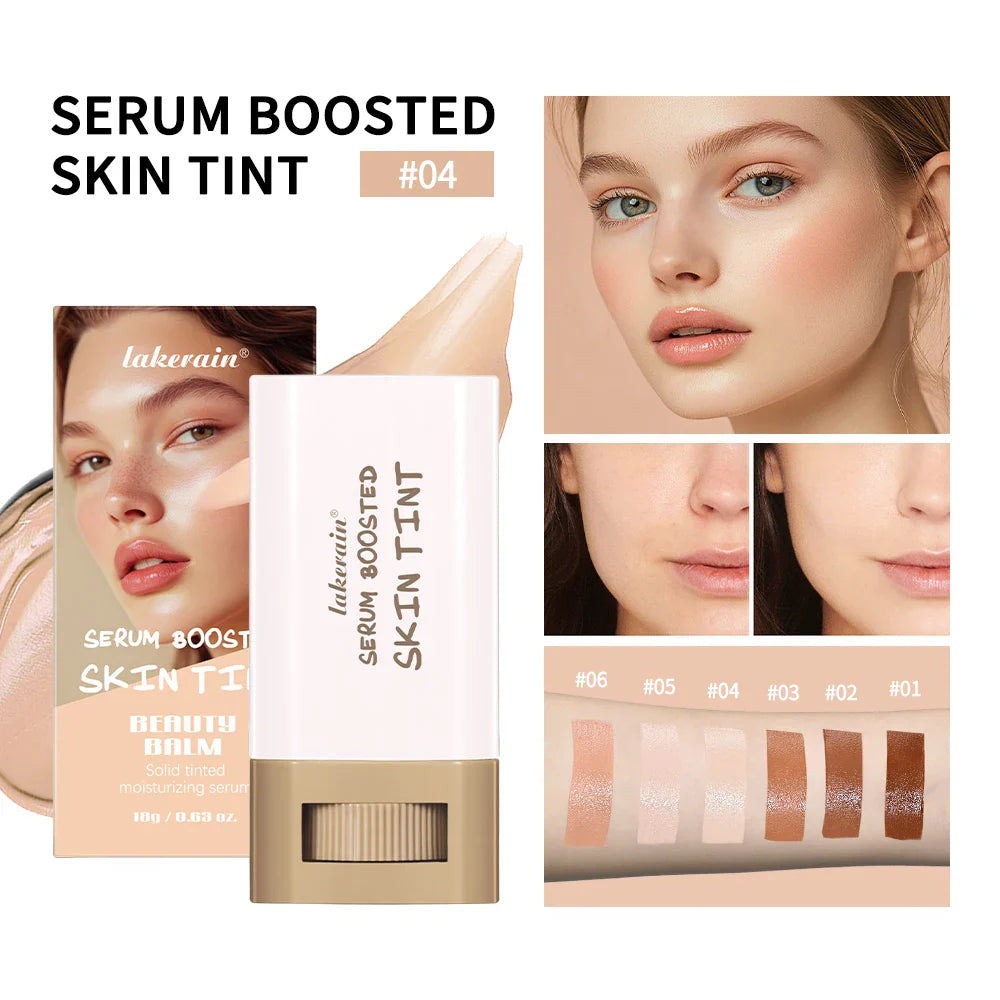Beauty Balm Serum Boosted Skin Tint Foundation Stick Smooth Plumper Hight Coverage Travel Bronze Foundation Makeup Lootquake LLC