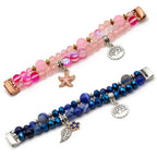Fitbit Inspire 3 Beaded Elastic Band – Stylish Stretch Bracelet Strap - SJB-DIAMOND ELITES
