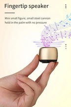 Mini Bluetooth Speaker HD Sound with Bass Smallest Wireless Speaker for Phone PC Tablet with Selfie Button Call Function Cute Lootquake LLC