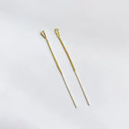 925 Silver Earring For Women Long Tassel Earrings Ear Line pendientes Fashion Zircon Star Drop Earrings