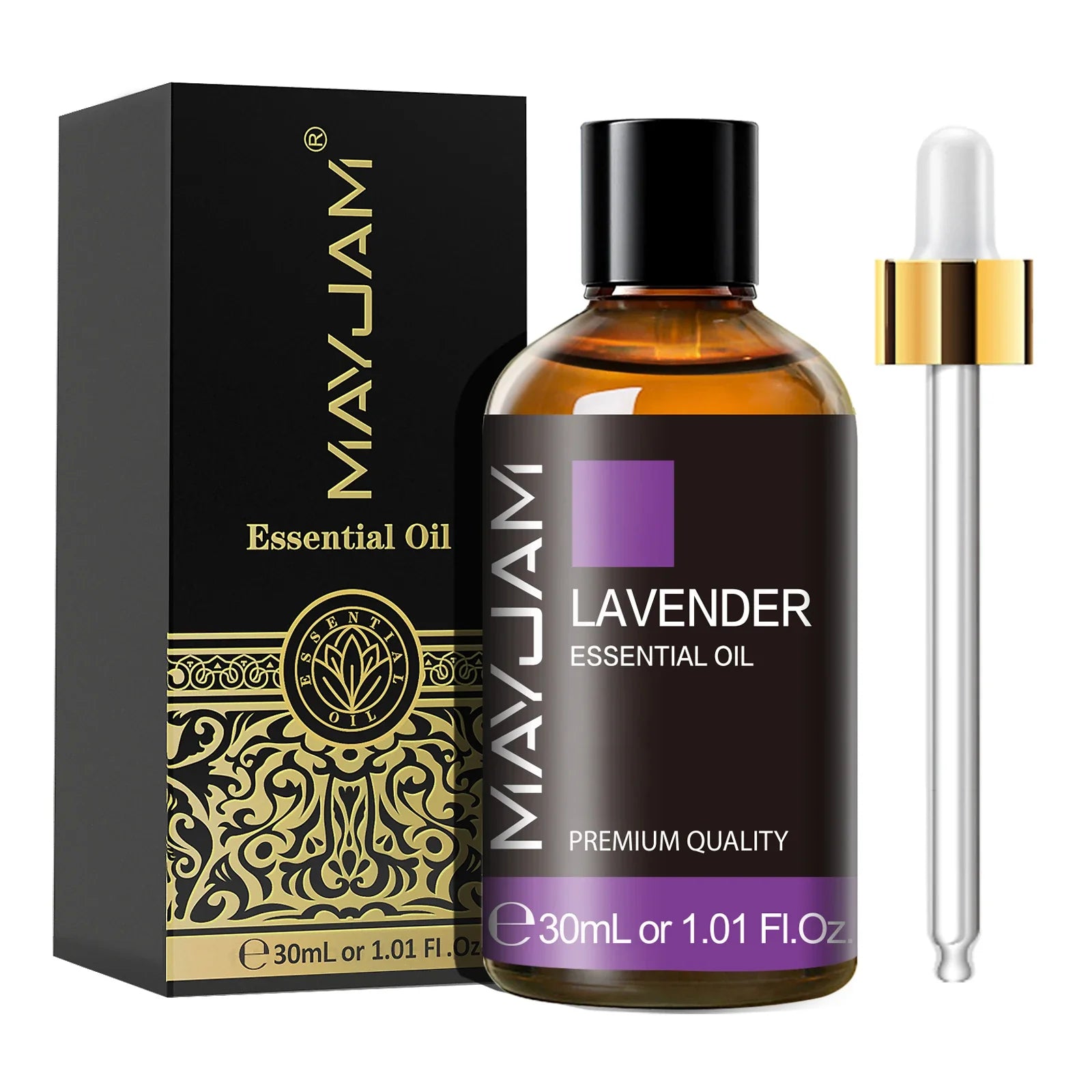 MAYJAM 1PCS 30ML Aromatherapy Essential Oil Lavender Vanilla Jasmine Eucalyptus Peppermint Aroma Oil for Diffuser Candle Soap Lootquake LLC