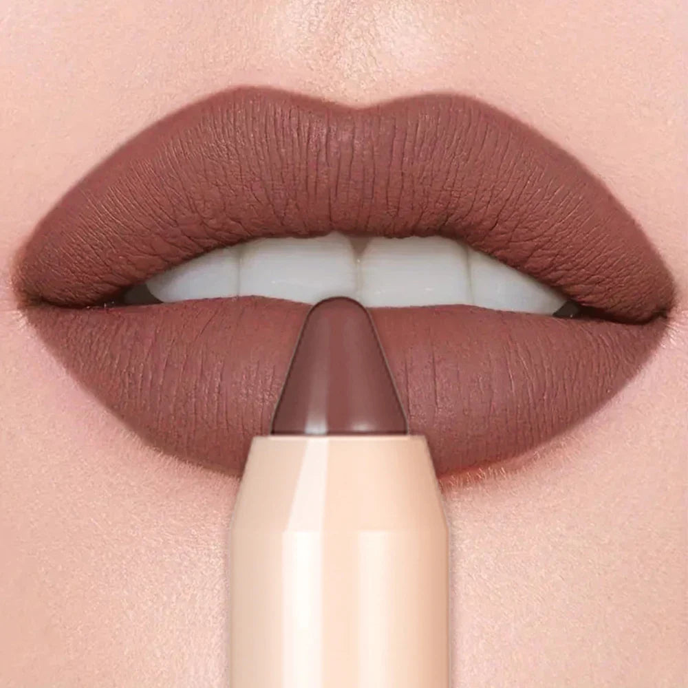 Long Lasting Hydrating Lipstick - Natural Look, Creamy Texture, All Skin Types Compatible, High Pigment Range with Brown, Moistu Lootquake LLC