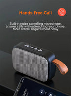 Portable Speakers Outdoor Bluetooth 5.0 Mini Oxford Loudspeaker Wireless Column 3D Stereo Music Player Surround Hifi sound Box Lootquake LLC